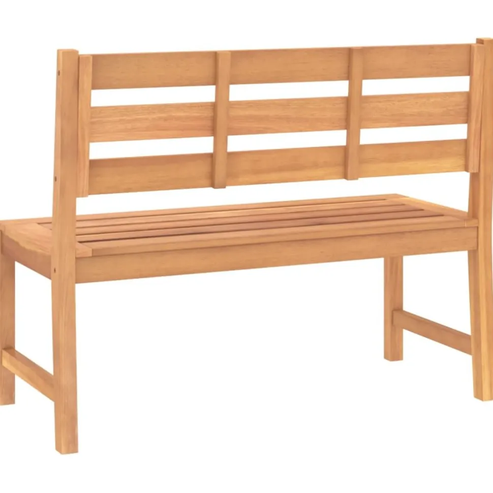 Puutarhapenkki 114 x 59 x 90 cm, tiikkiä