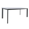 Puutarhapöytä Home4you Beida 180x90 cm harmaa