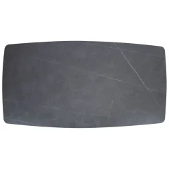 Puutarhapöytä Home4you Beida 180x90 cm harmaa