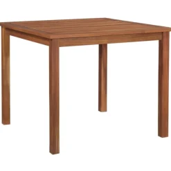 Puutarhapöytä 85x85x74 cm akaasiapuu