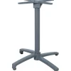 Pöydänjalka Home4You BISTRO 67x67xK72 cm, harmaa