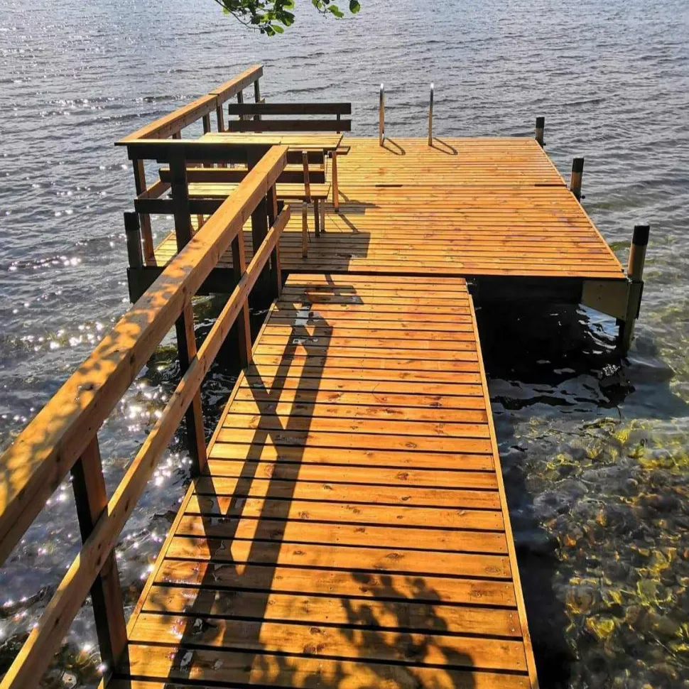Pylväslaituri Savorak Oloneuvos Tupla, 8.8m, irto-osina