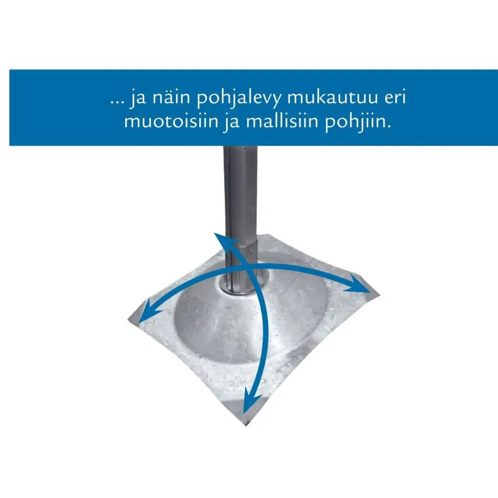 Pylväslaituri Savorak Oloneuvos 6.8m irto-osina