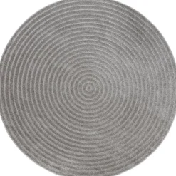 Pyöreä matto Benina Hawaii Circle, sisä- ja ulkokäyttöön, Ø200cm, pellava