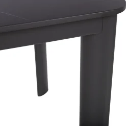 Pöytä Home4You BEIDA 180x90xK75 cm, musta