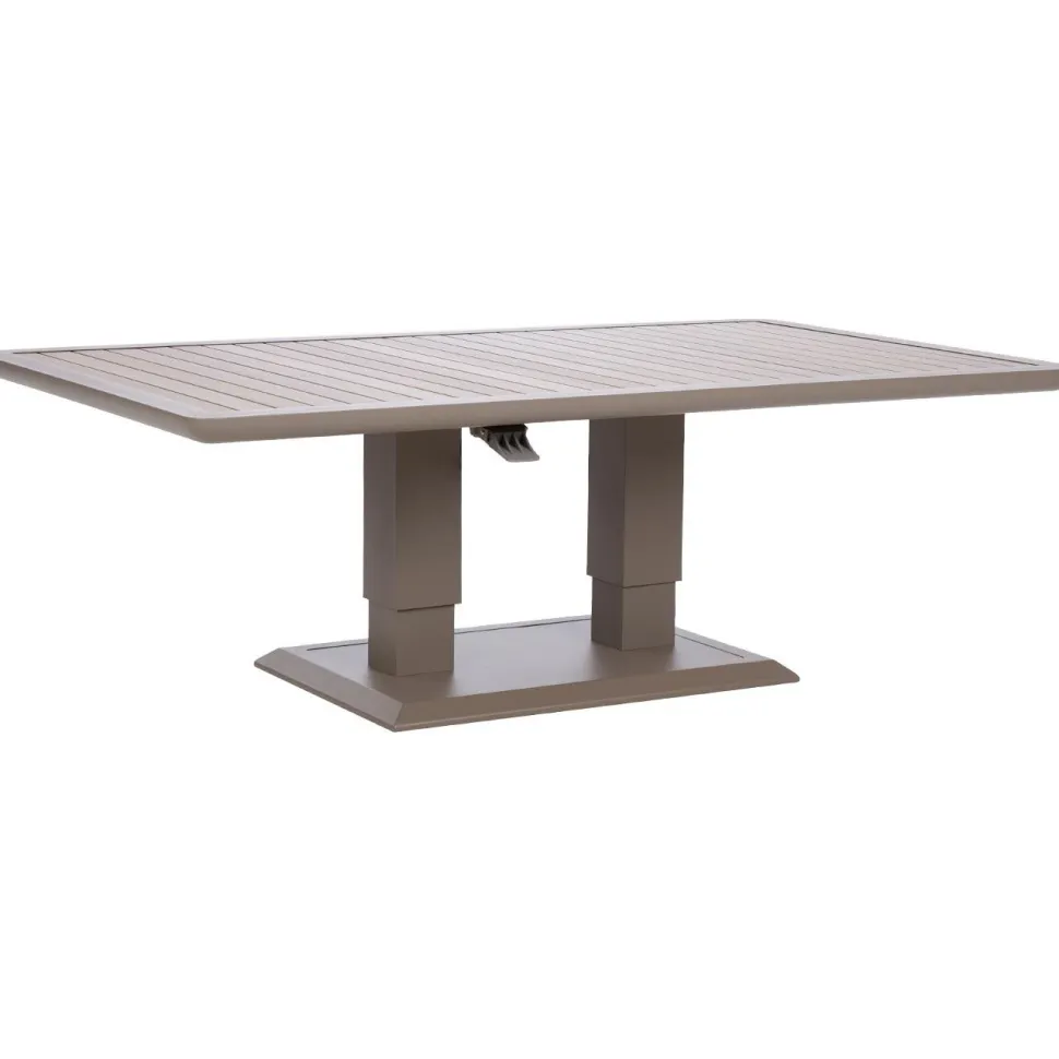 Pöytä Home4You MARENDA 150x90xK2-75 cm, harmahtava, beige