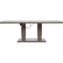 Pöytä Home4You MARENDA 150x90xK2-75 cm, harmahtava, beige
