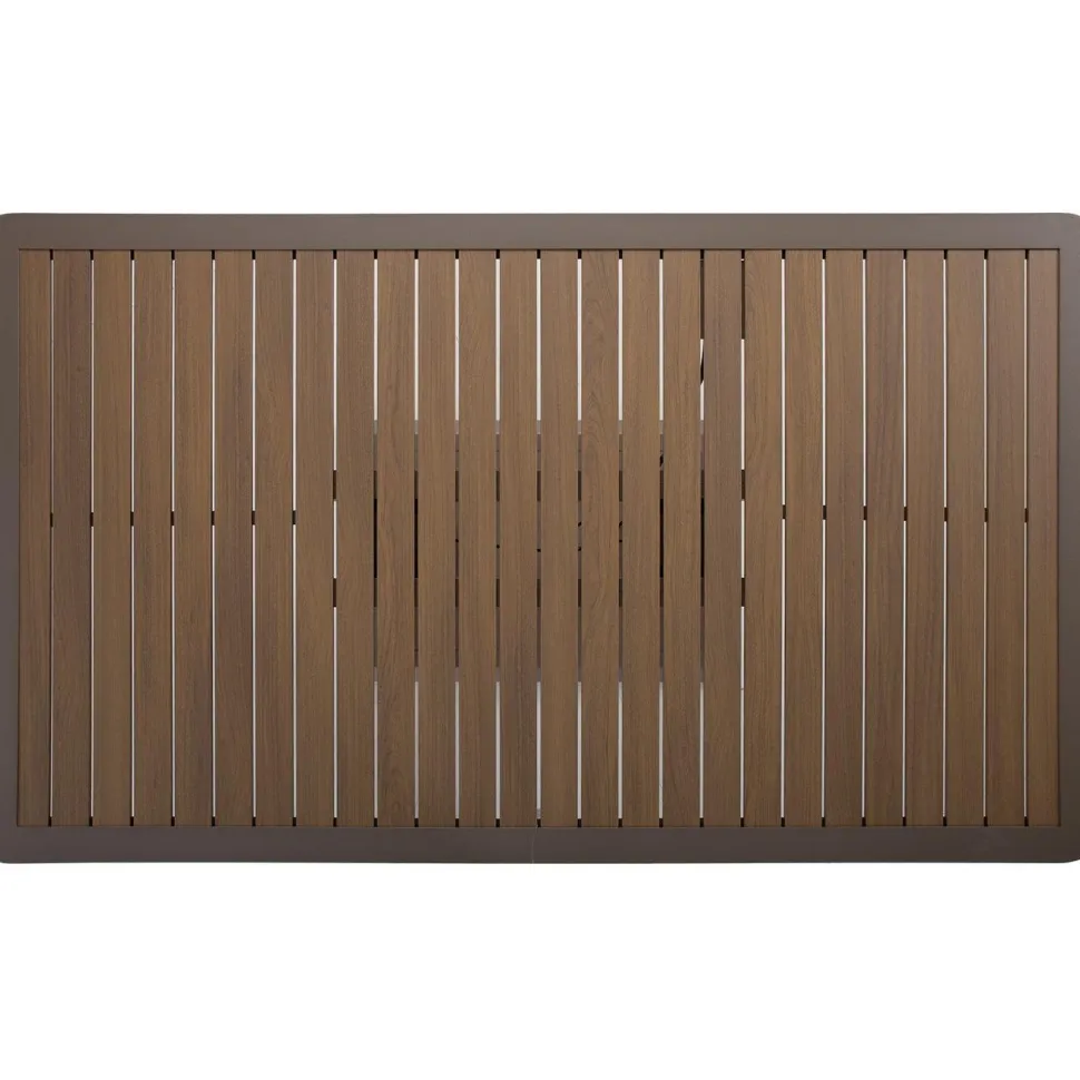 Pöytä Home4You MARENDA 150x90xK2-75 cm, harmahtava, beige