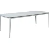 Pöytä Home4You SILVA 220x100xK75 cm, harmahtava, beige