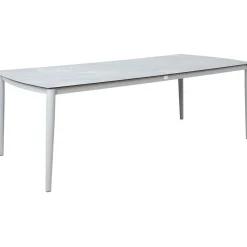 Pöytä Home4You SILVA 220x100xK75 cm, harmahtava, beige