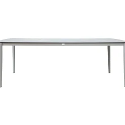 Pöytä Home4You SILVA 220x100xK75 cm, harmahtava, beige