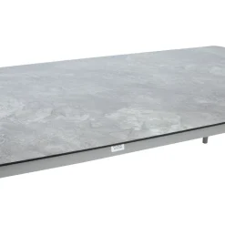 Pöytä Home4You SILVA 220x100xK75 cm, harmahtava, beige