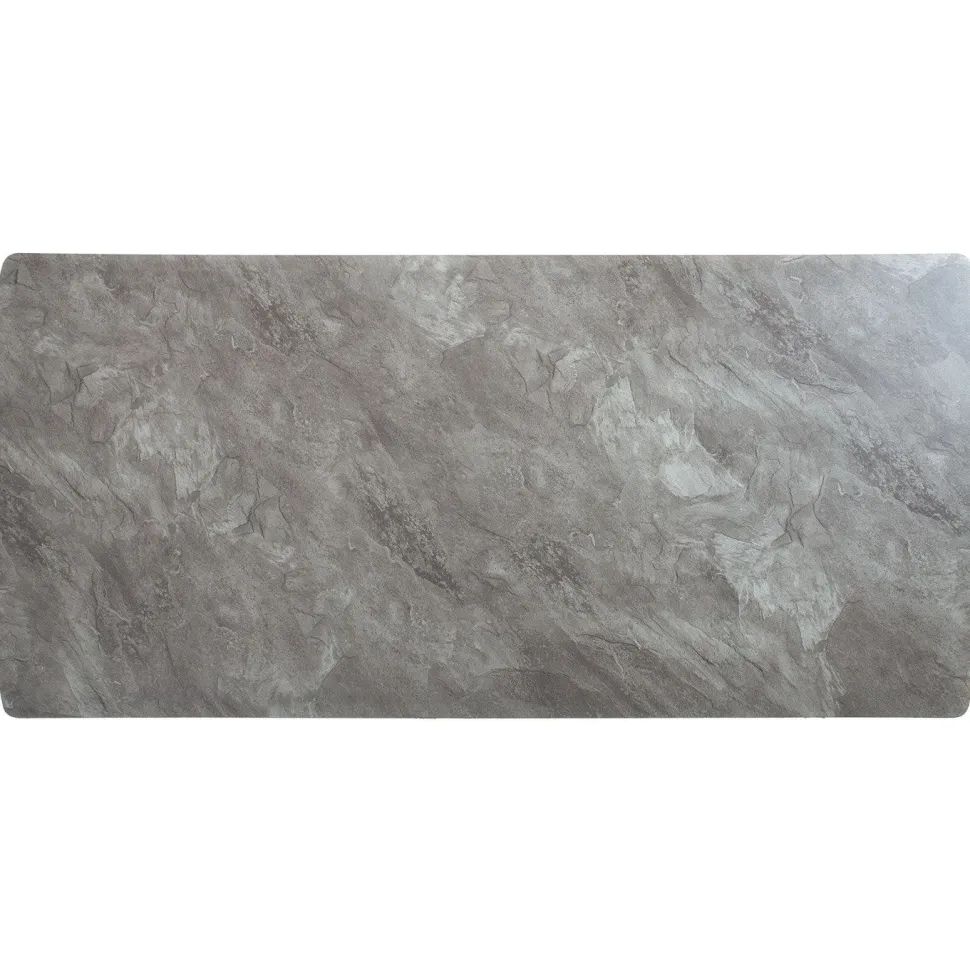 Pöytä Home4You SILVA 220x100xK75 cm, harmahtava, beige