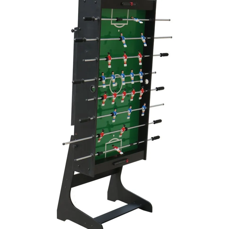 Pöytäjalkapallo Nordic Games, 86x65x136.5cm, kokoontaitettava, musta