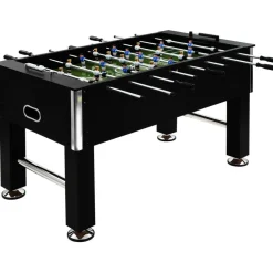 Pöytäjalkapallo, teräs, 60kg, 140x74.5x87.5cm, musta