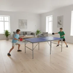 Pöytätennispöytä salkkumalli Nordic Games, 1800x760x920 mm sininen