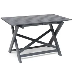 Pöytä Torpet 109 x 67 cm harmaa