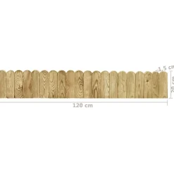 Raja-aitarulla vihreä 120cm kyllästetty mänty