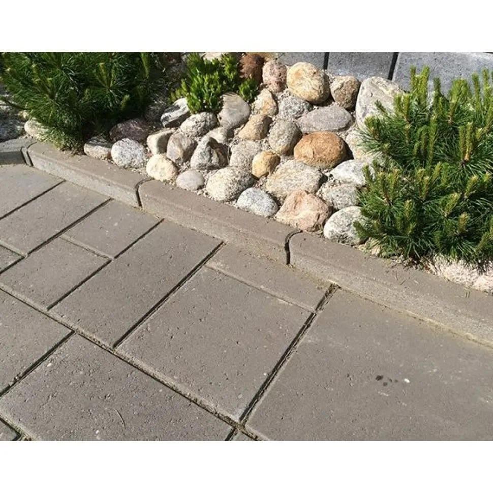 Reunakivi Rudus 800x80x250 mm sileä harmaa
