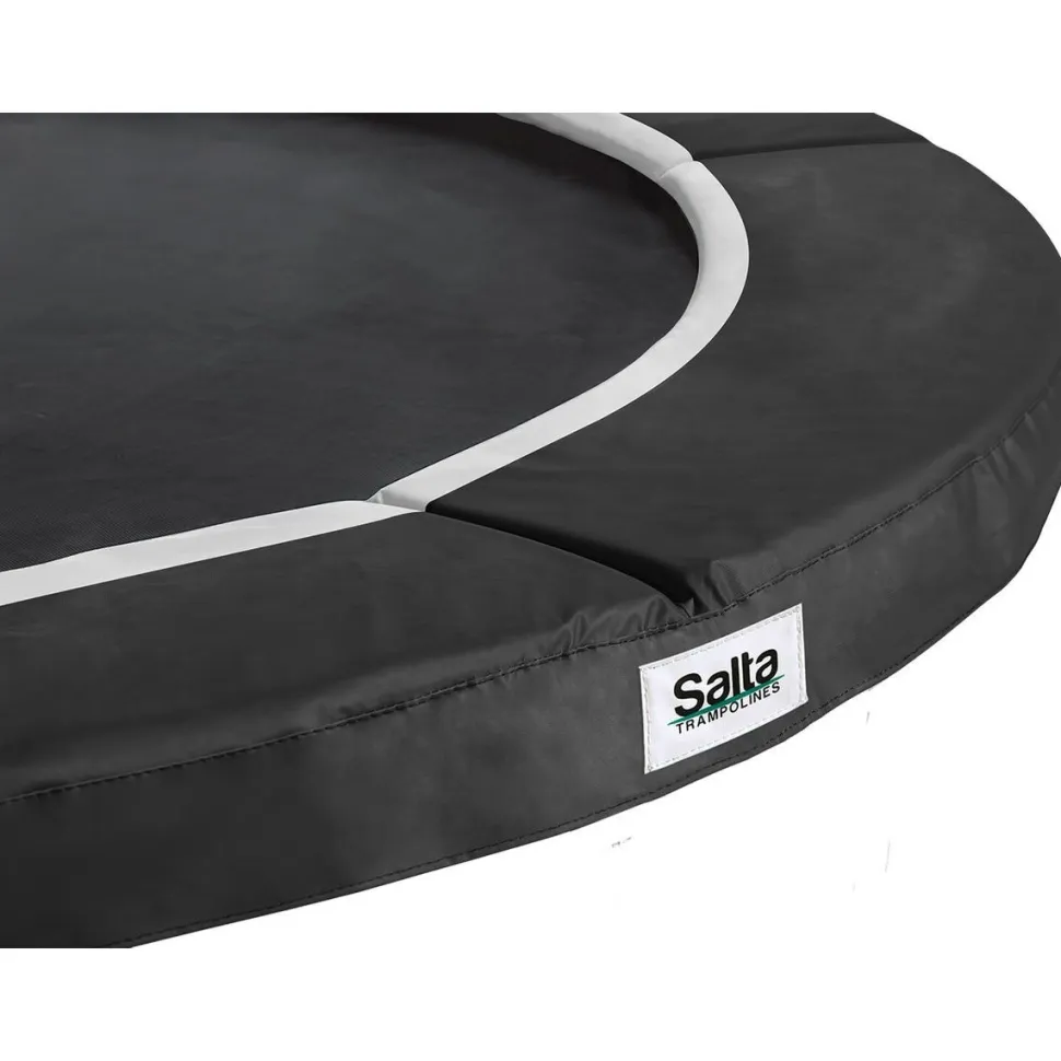 Reunapehmuste trampoliiniin Salta Premium Black Edition, musta, eri kokoja