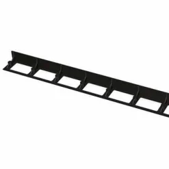 Reunatuki Benders muovi 2440 mm 2 kpl + 12 maapiikkiä musta