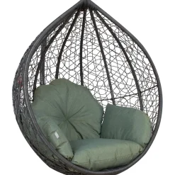 Riipputuolin pehmuste Home4You DROPLET, vihreä