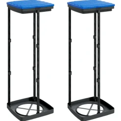 Roskapussipidikkeet 2 kpl sinimusta 120 l PP