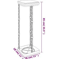 Roskapussipidikkeet 2 kpl sinimusta 120 l PP