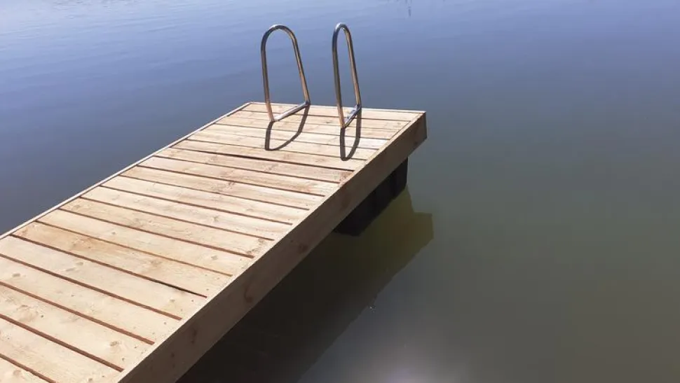 Roto-ponttoni 250 kg 250 l 113x41x69 cm
