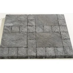 Rustiikkilaatta Rudus 418x418x60mm harmaa