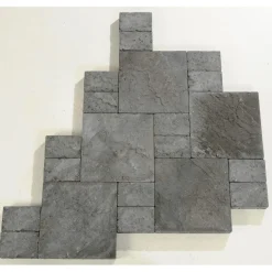 Rustiikkilaatta Rudus 418x418x60mm harmaa