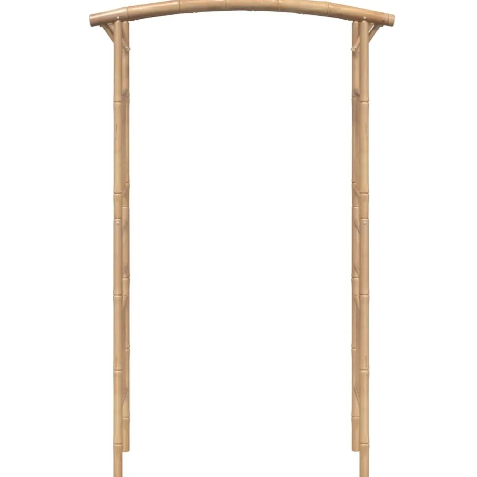 Ruusukaari bambu 118x40x187 cm