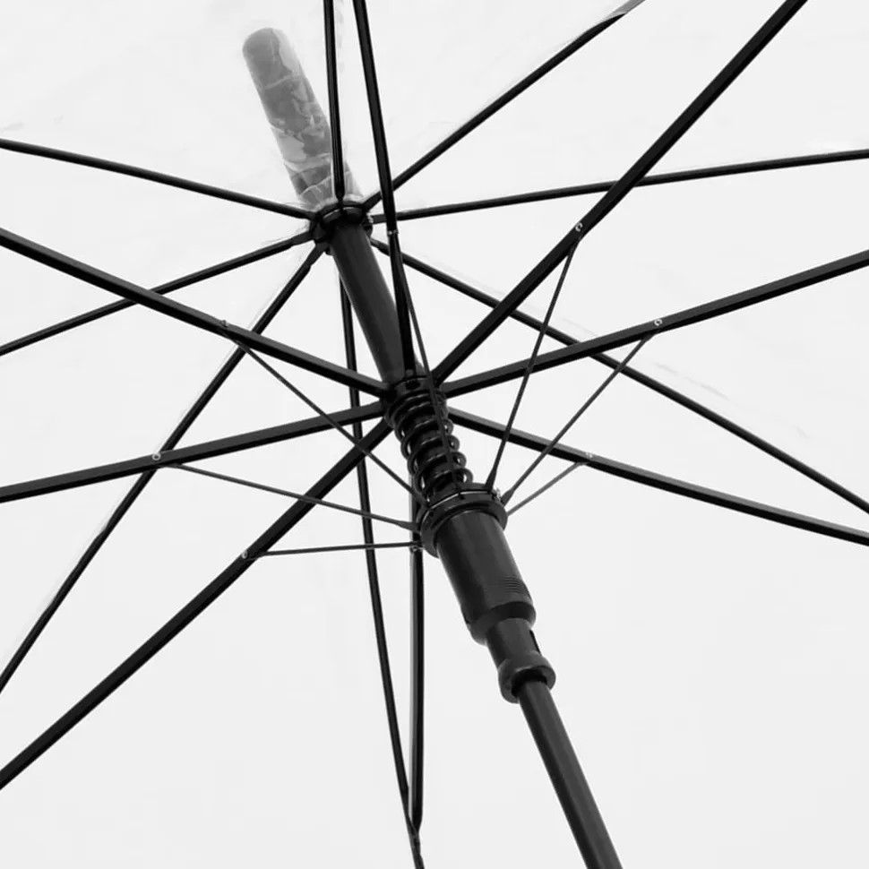Sateenvarjo läpinäkyvä 100 cm