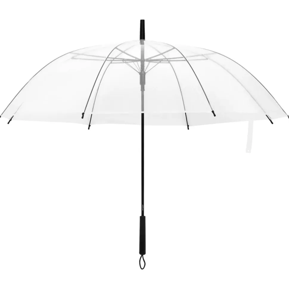 Sateenvarjo läpinäkyvä 107 cm