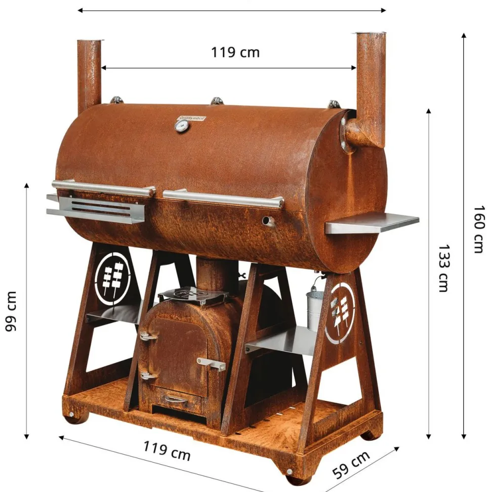 Savustusgrilli GrillSymbol Smoky Beast XL