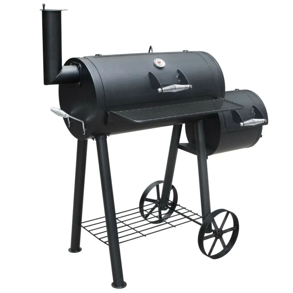 Savustusgrilli Landmann Smoker 122 x 127 x 63 cm musta