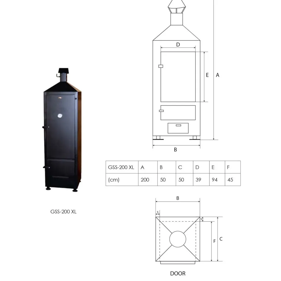 Savustusuuni Skamet GSS-200 XL