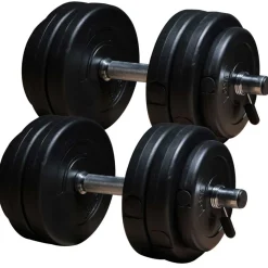 Säädettävä käsipainosetti Fit'n Shape 2 x 2-15 kg