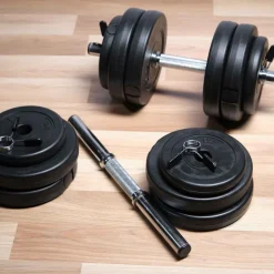 Säädettävä käsipainosetti Fit'n Shape 2 x 2-15 kg
