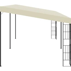 Seinään kiinnitettävä huvimaja 3x6 m kerma kangas