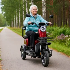 Senioriskootteri Arvo P250, eri värejä