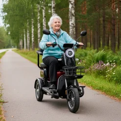 Senioriskootteri Arvo P250, eri värejä