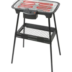 Sähkögrilli Easy Cooking 2000W jaloilla musta