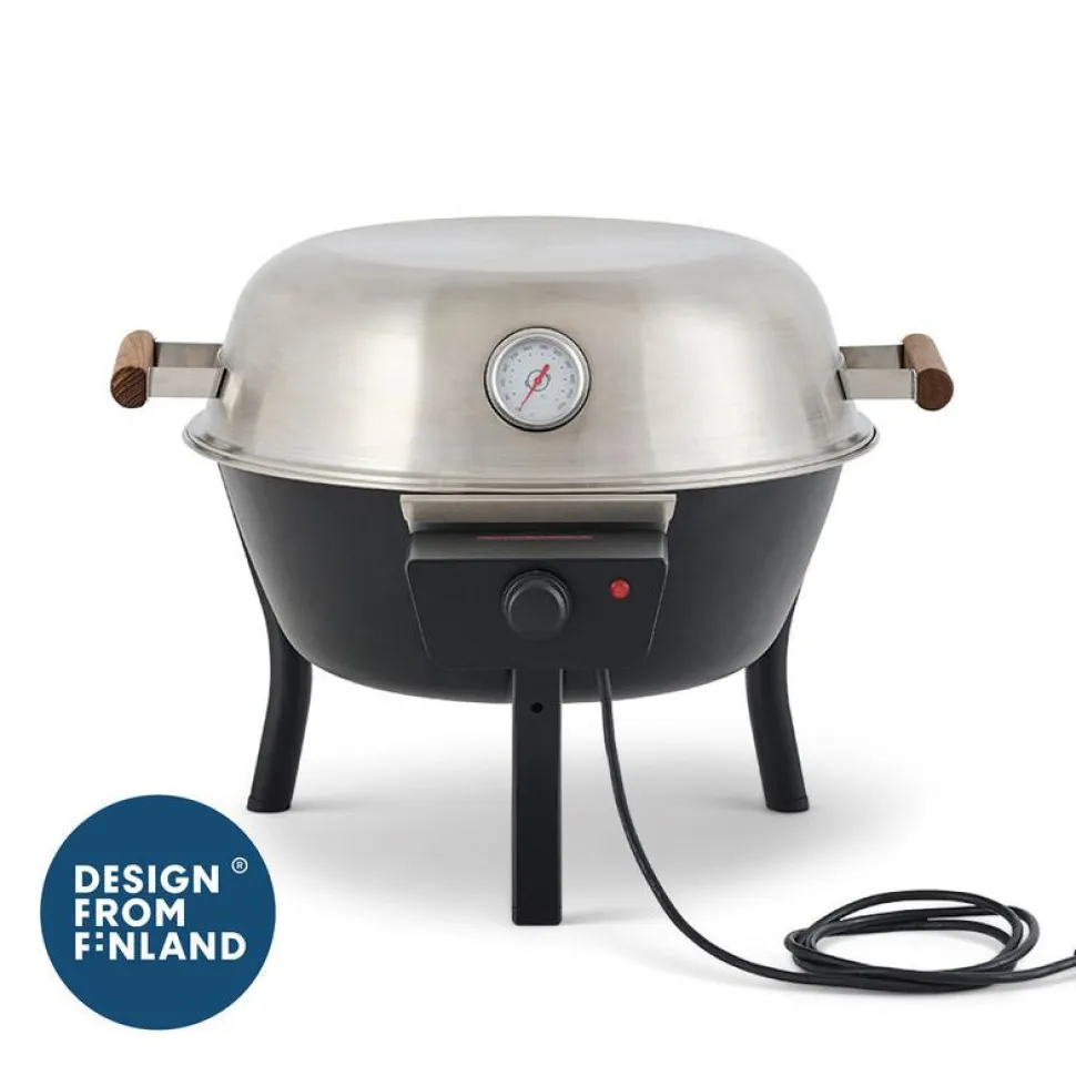 Sähkögrilli Muurikka 48 SL, pöytämalli, 2200W, musta