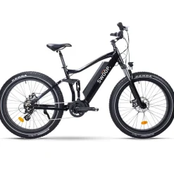 Sähkömaastopyörä Swoop Fatbike Ranger, 26x4", 7 vaihdetta, musta, 840 Wh akku