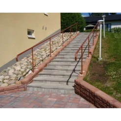 Sileä betonilaatta Rudus 420x420x60mm musta