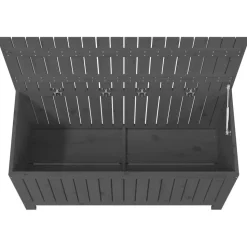 Säilytyslaatikko musta 76x42,5x54 cm, mänty