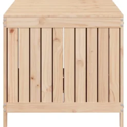 Säilytyslaatikko musta 76x42,5x54 cm, mänty