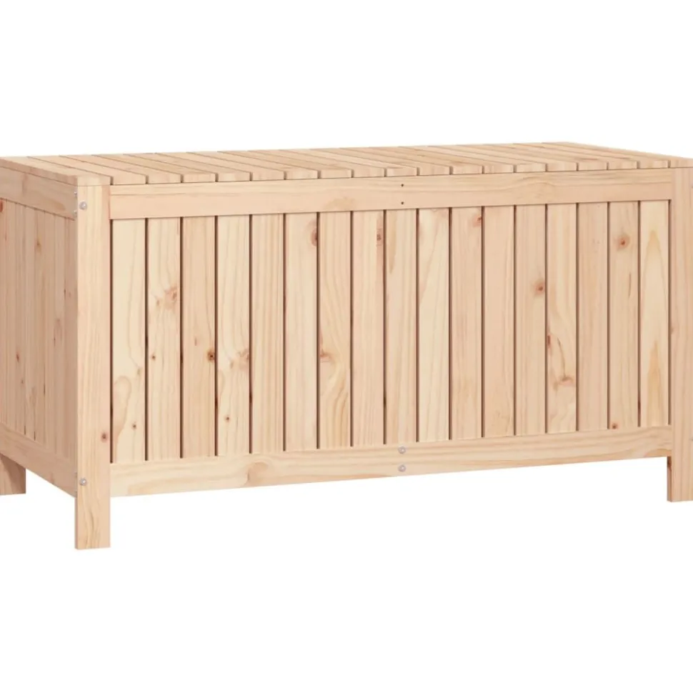 Säilytyslaatikko musta 76x42,5x54 cm, mänty
