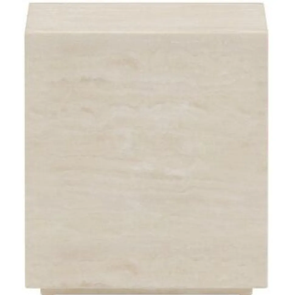 Sivupöytä ulos Venture Home Lissabon, 40x40x45 cm beige